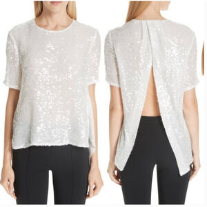 Adam Lippes sequin top Size 0